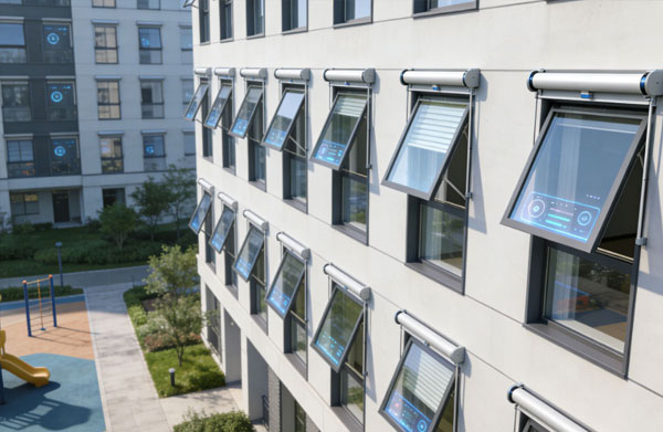 3000 households' intelligent windows and doors synchronized operation: SCVE tubular motor is reliable